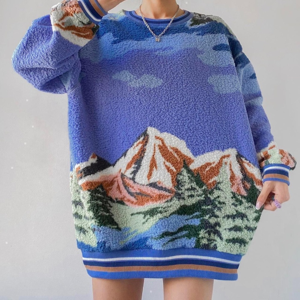 Urban Outfitters Blue Mountain Sweater - Picture 2 of 6